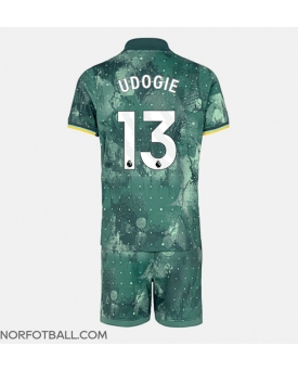 Billige Fotballdrakt Tottenham Hotspur Destiny Udogie #13 Replika Tredjedraktsett Barn 2024-25 Kortermet (med bukser)